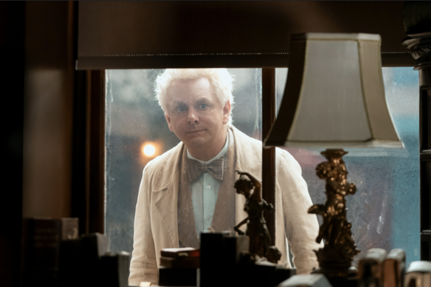 Who will return for the Good Omens finale?