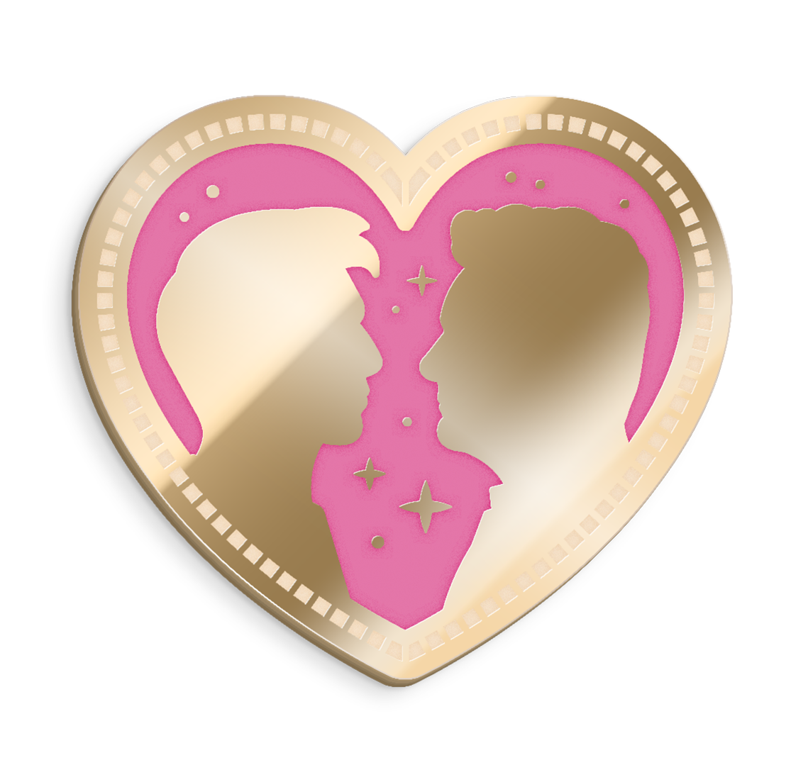 Enamel pin: Love is Love Pride Heart [Limited Edition] – Good Omens HQ