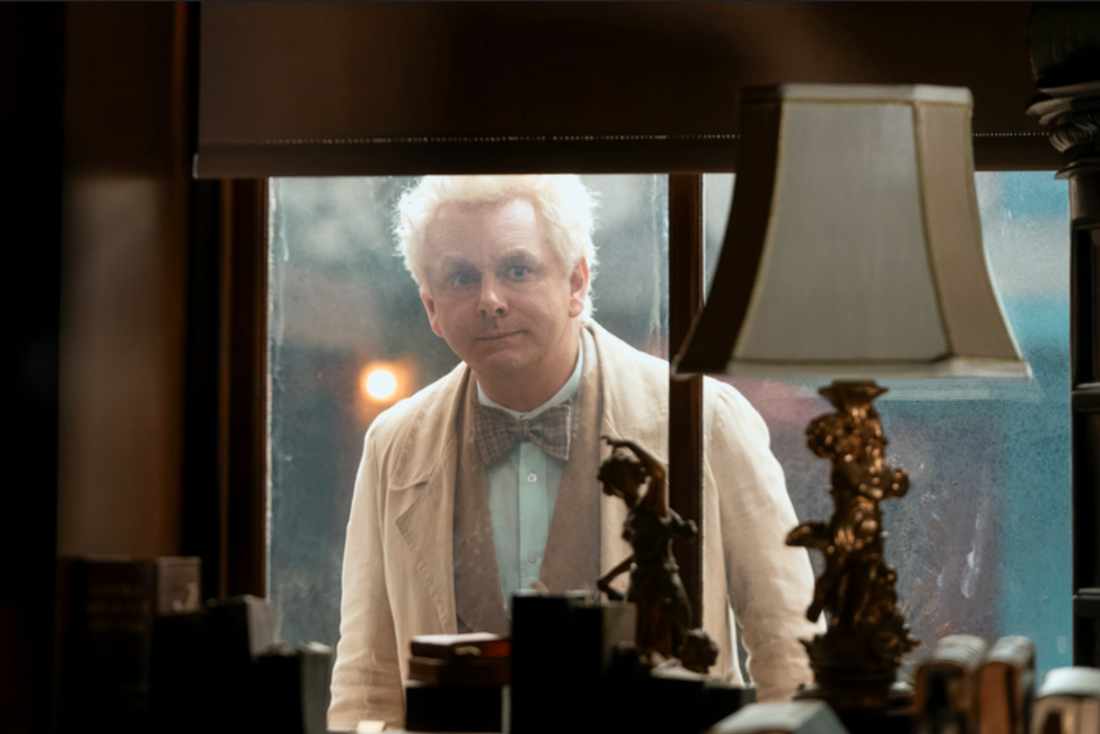 Who will return for the Good Omens finale?