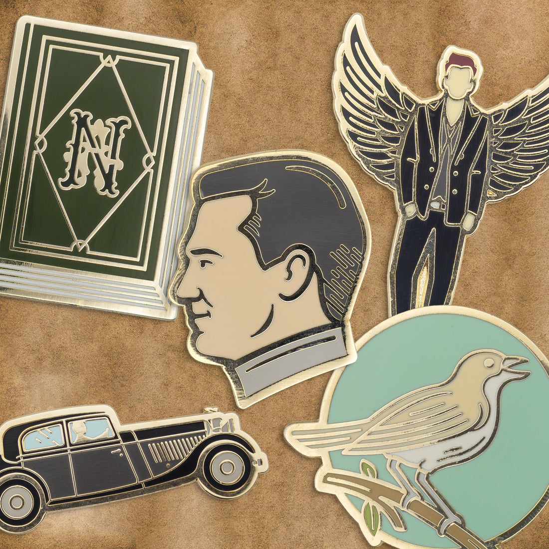 Enamel pins