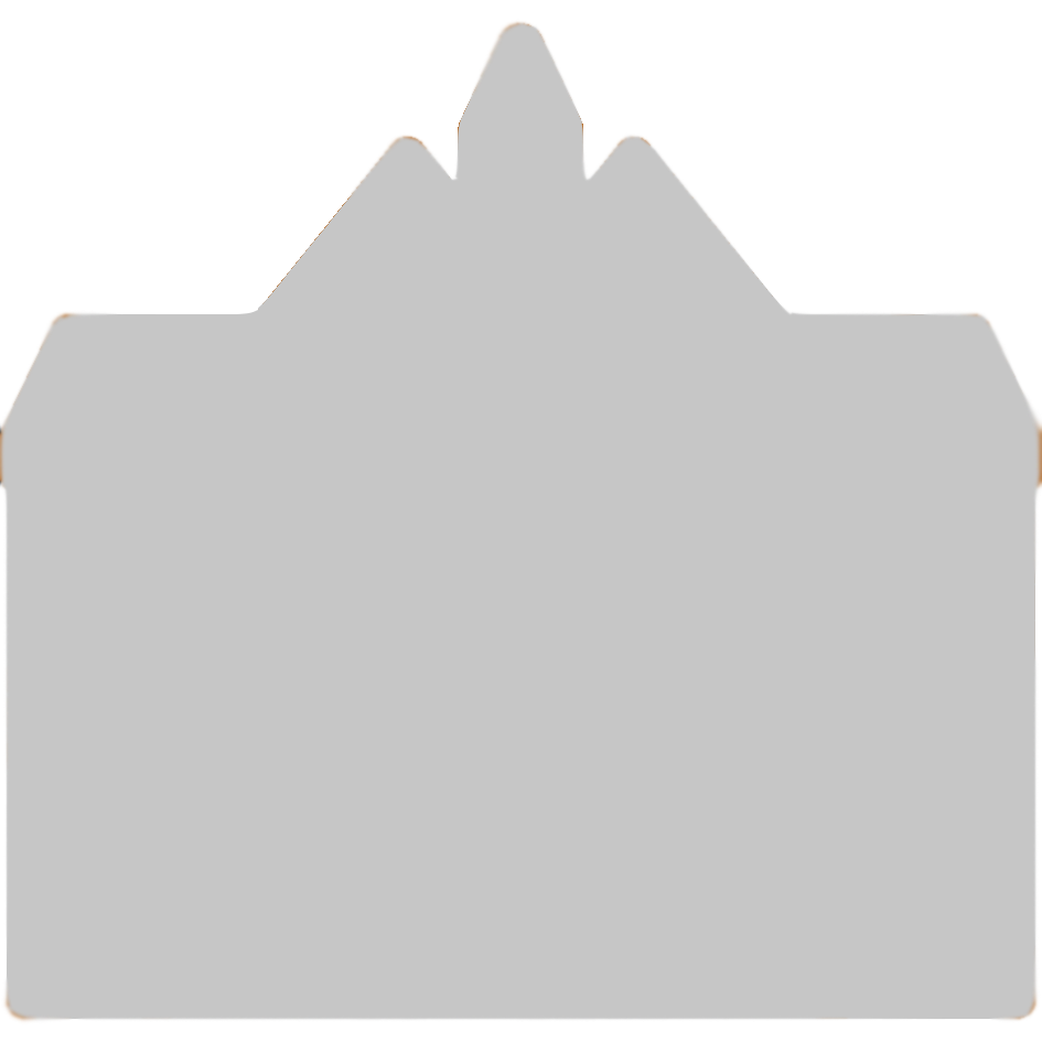 Silhouette of pin.