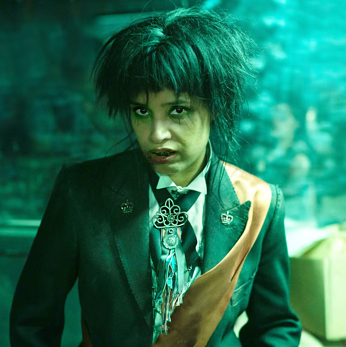 Beelzebub as seen in season 2 of Good Omens on Amazon Prime.
