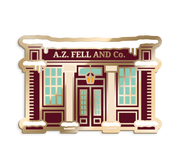 Enamel pin: Bookshop (Snowy)
