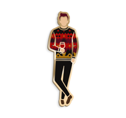 Enamel Pin: Christmas Crowley