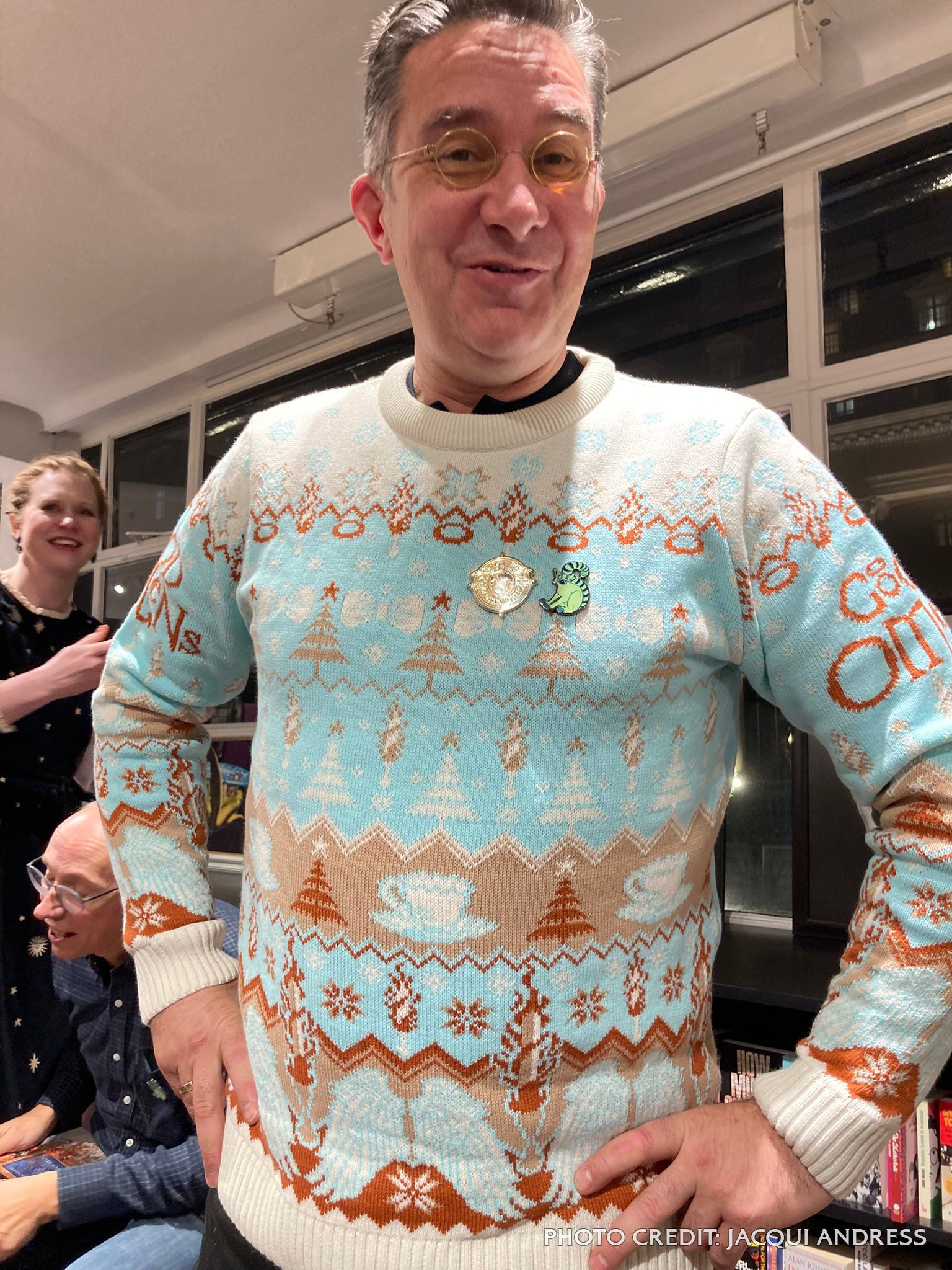 Aziraphale Christmas Jumper