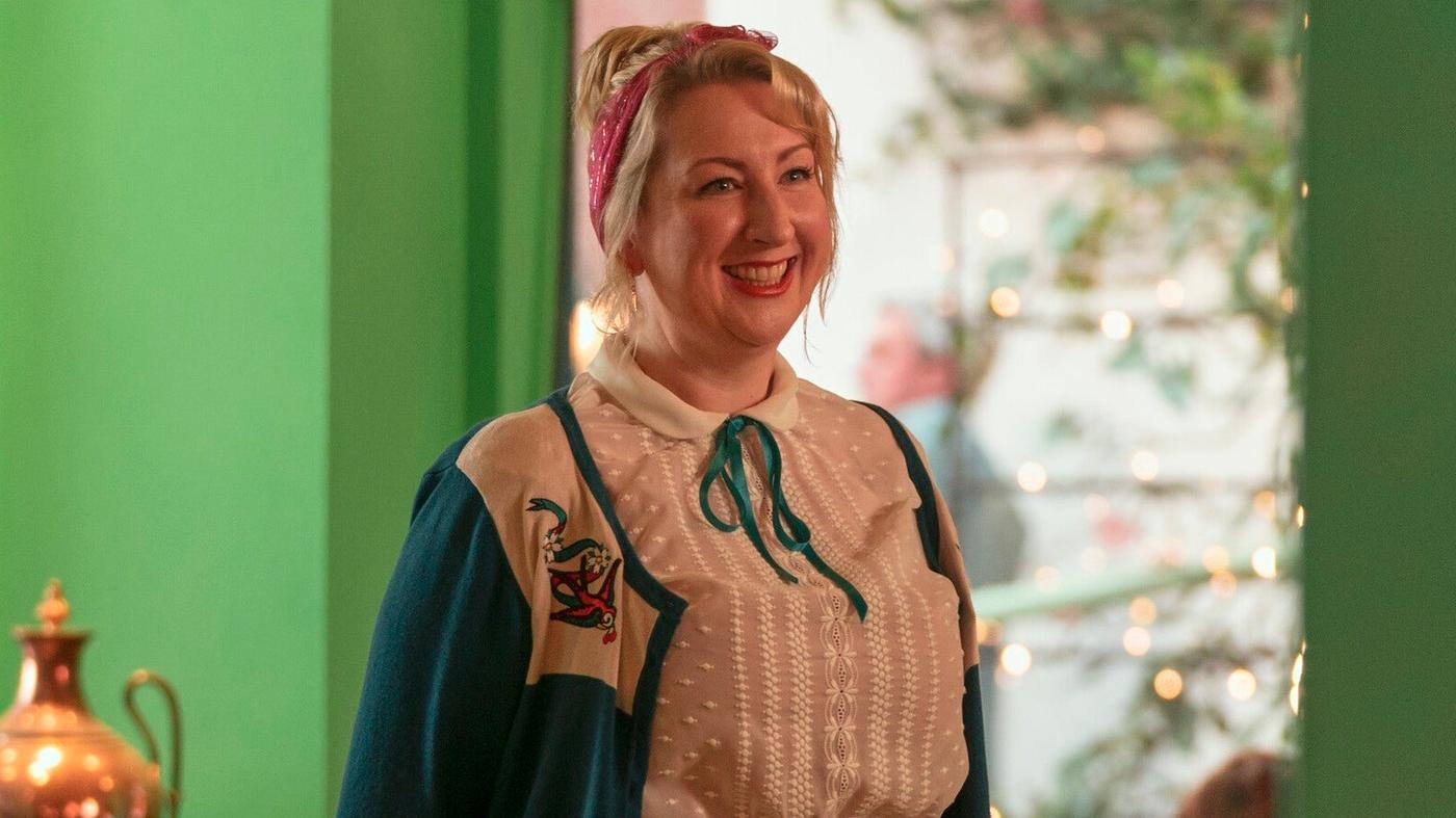 Maggie as seen in Good Omens S2.