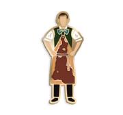 Enamel pin: Mr Dalrymple