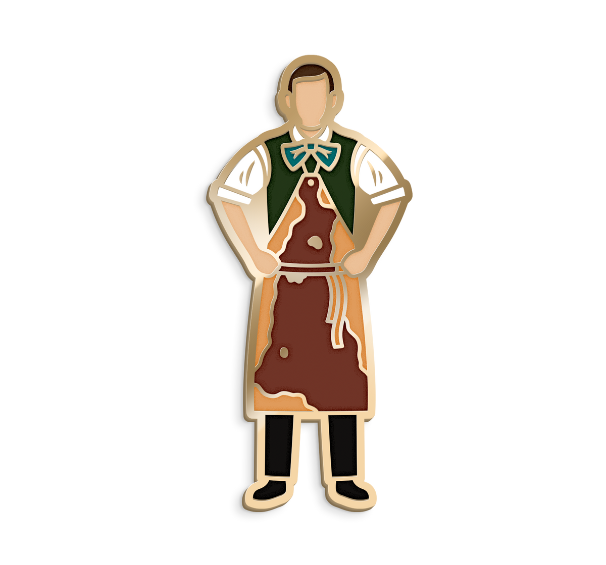 Enamel pin: Mr Dalrymple