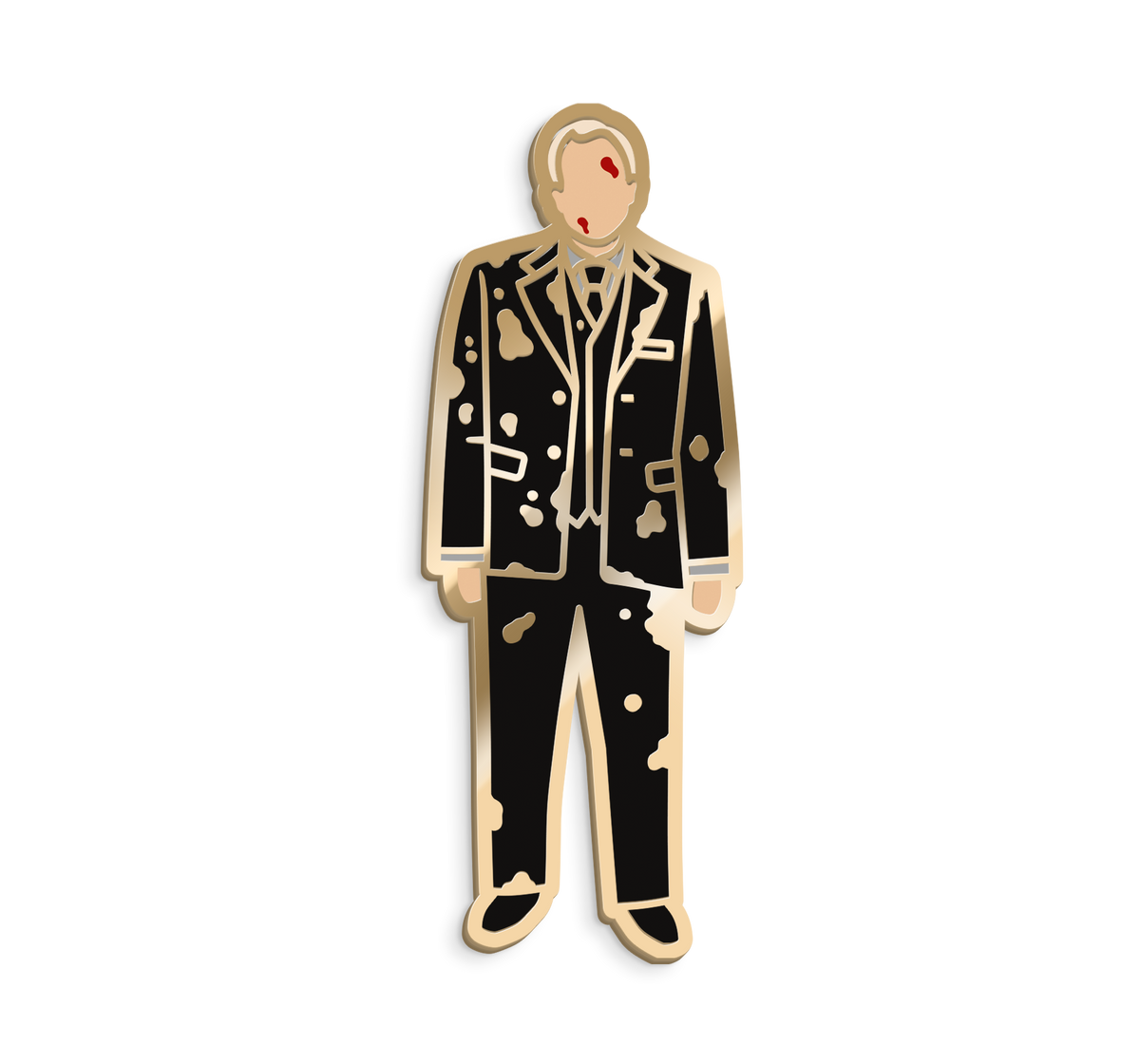 Enamel pin: Mr Glozier (Zombie)