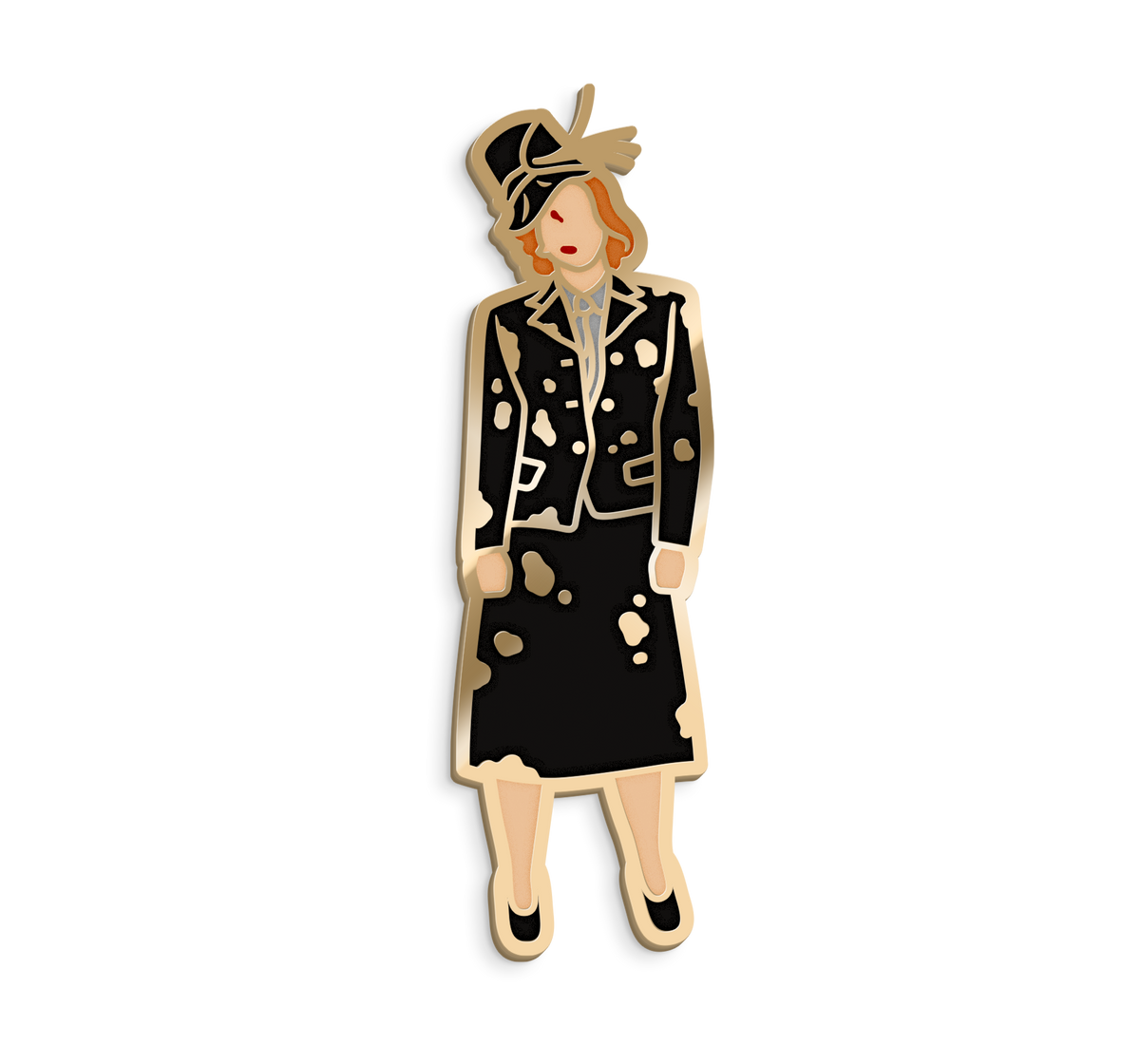 Enamel pin: Greta Kleinschmidt (Zombie)