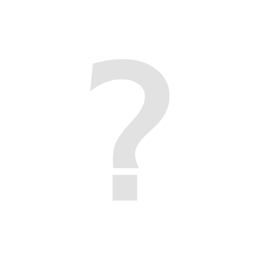 A translucent question mark.