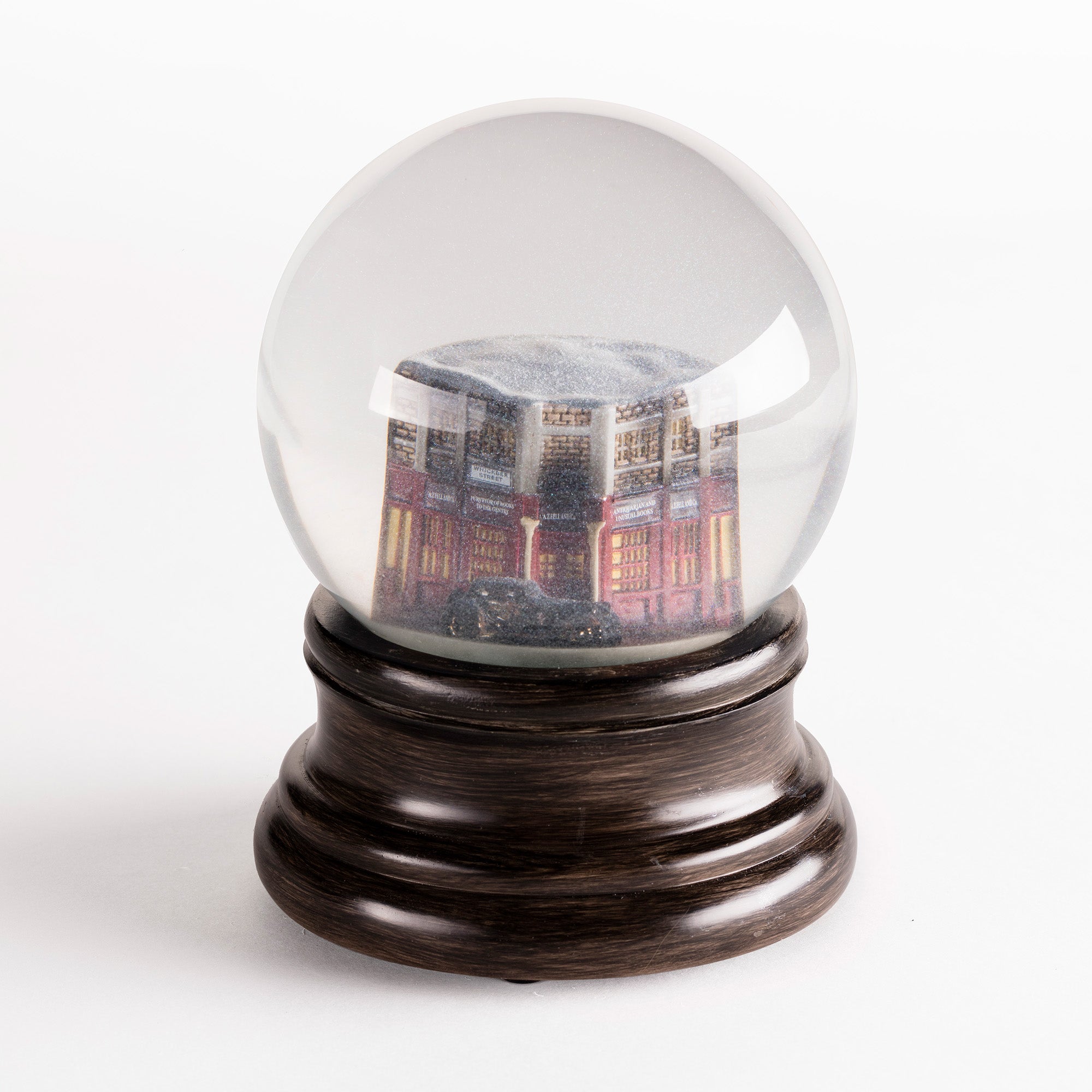 Good Omens: The Bookshop & Bentley Snow Globe (Fiery edition