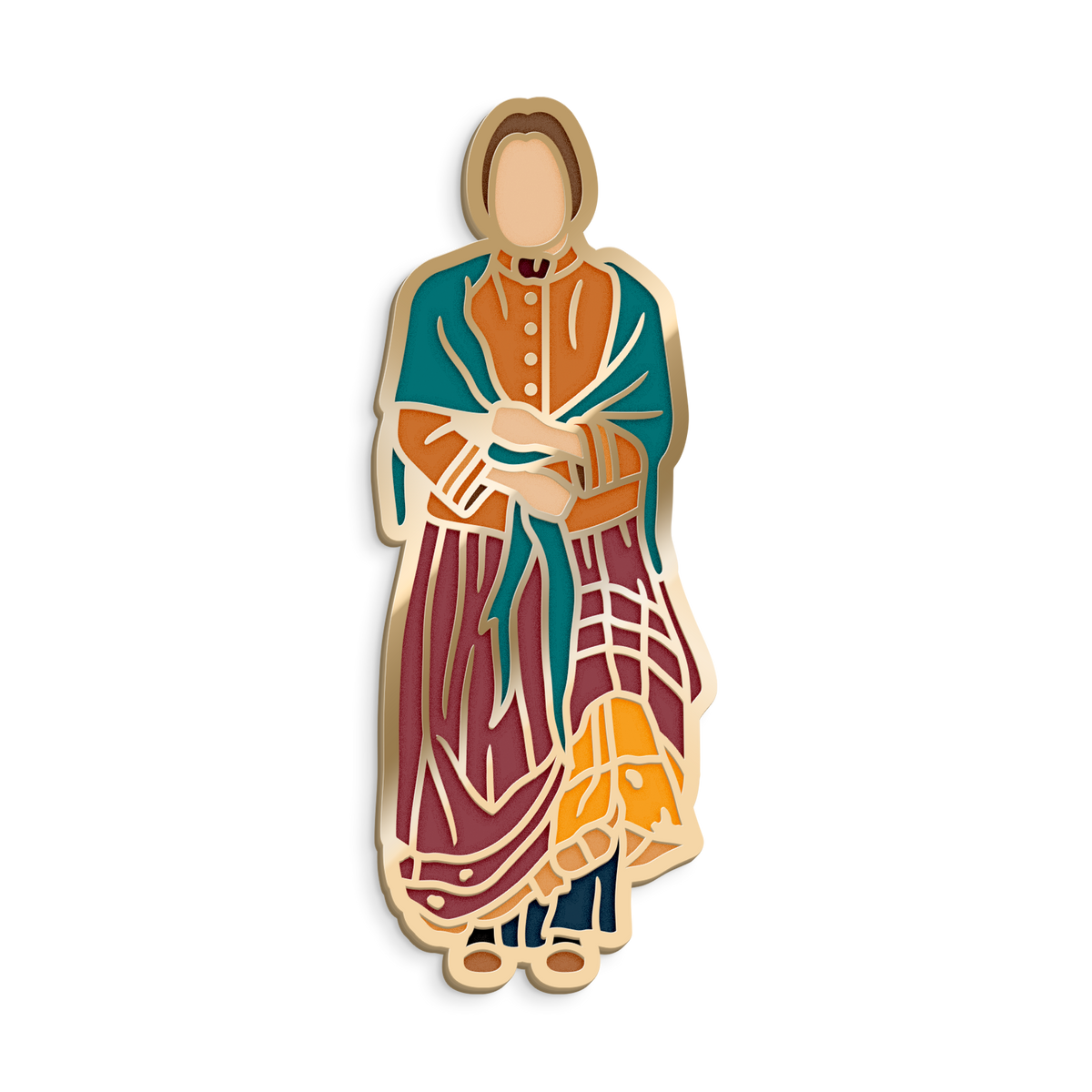 Enamel pin: Wee Morag