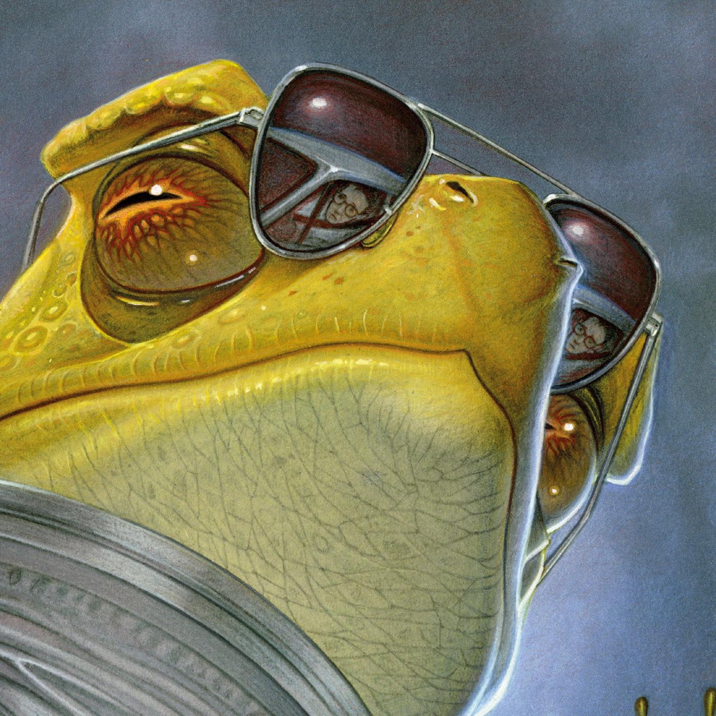 Closer look at Paul Kidby's Aliens print.