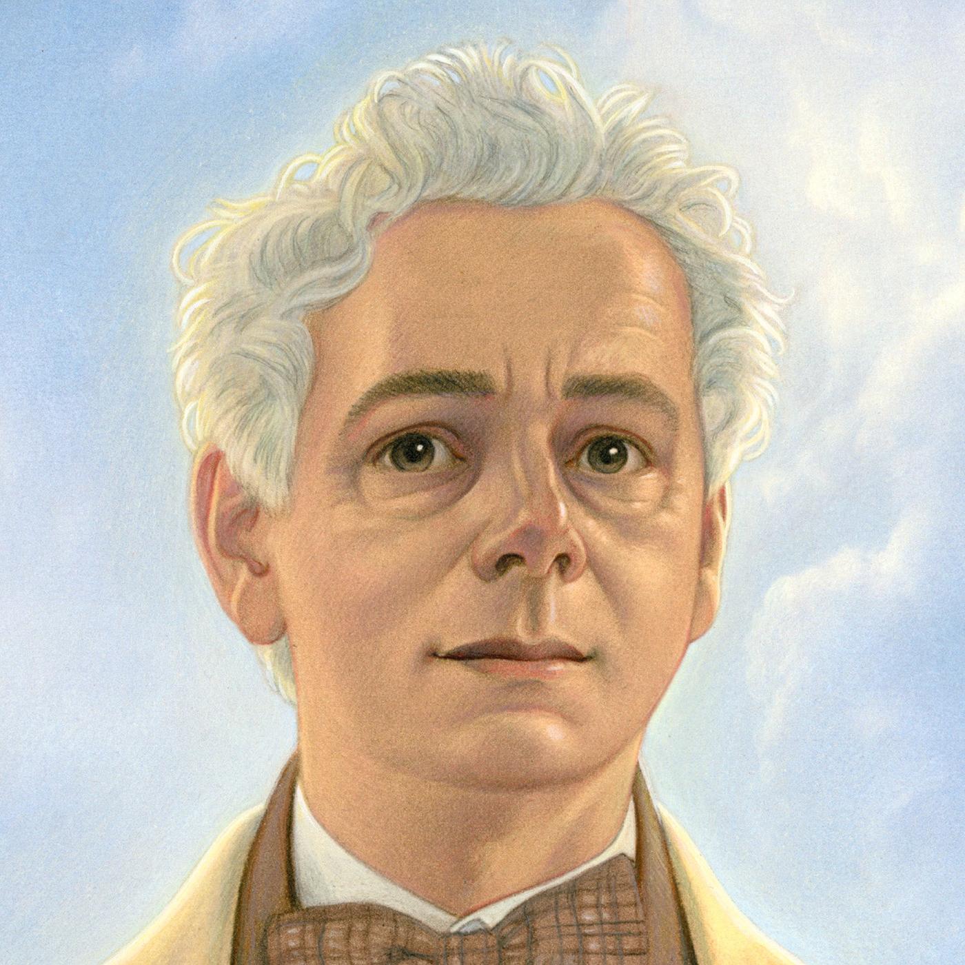 Closer look at Paul Kidby's Aziraphale print.