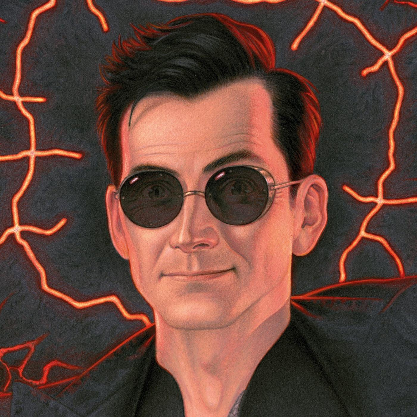 Closer look at Paul Kidby's Crowley print.