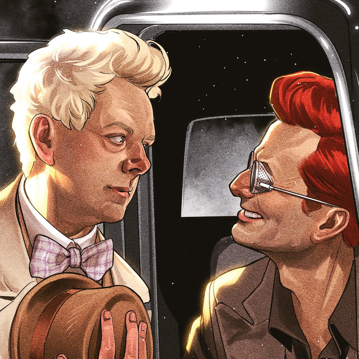 Closer look at Rachael Stott's Eternal Encounter print.