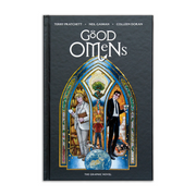 Book cover of 'Good Omens' graphic novel