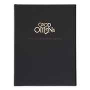 Cover of the Obsidian edition of the Illustrated Good Omens.