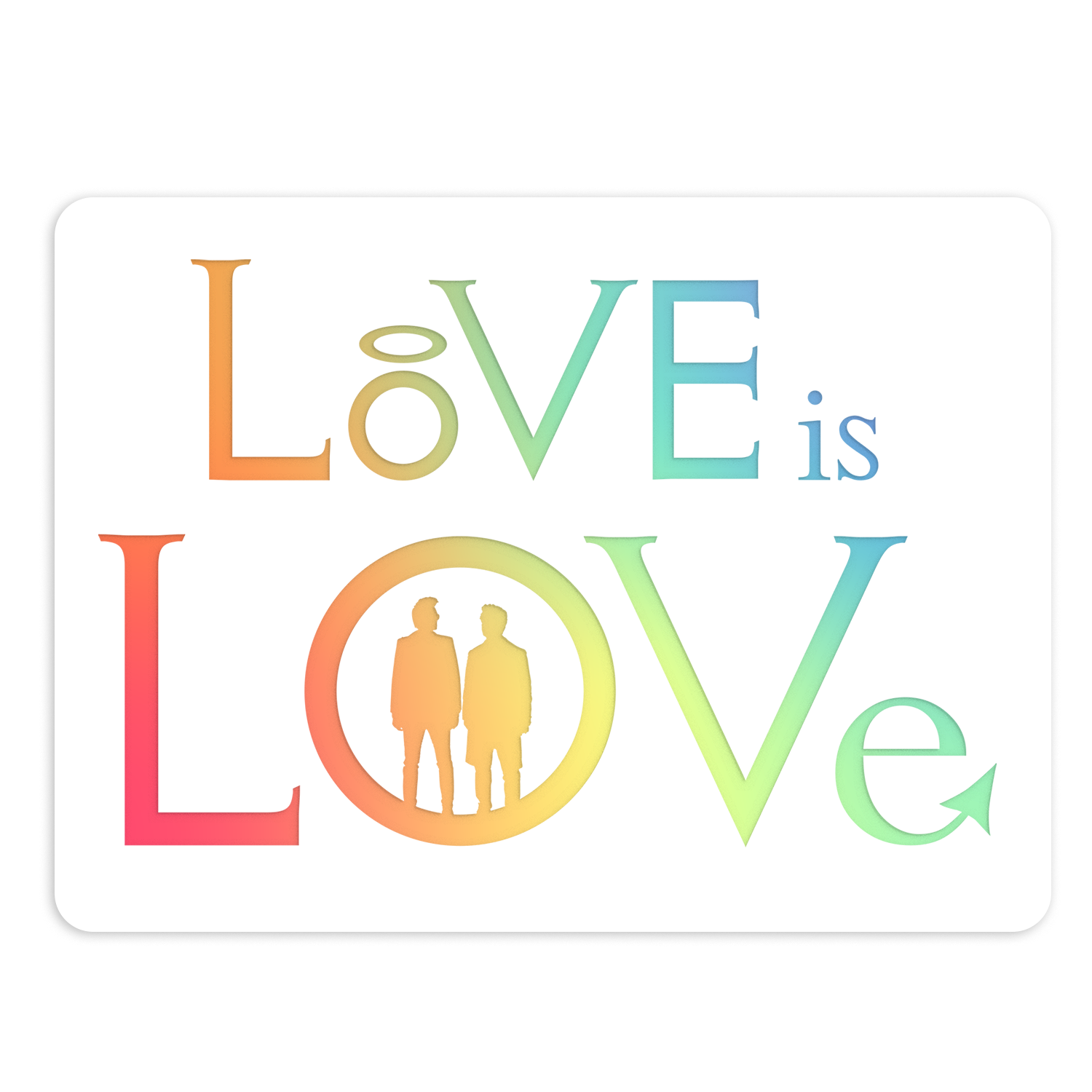 Sticker: Love is Love Pride [Limited Edition]