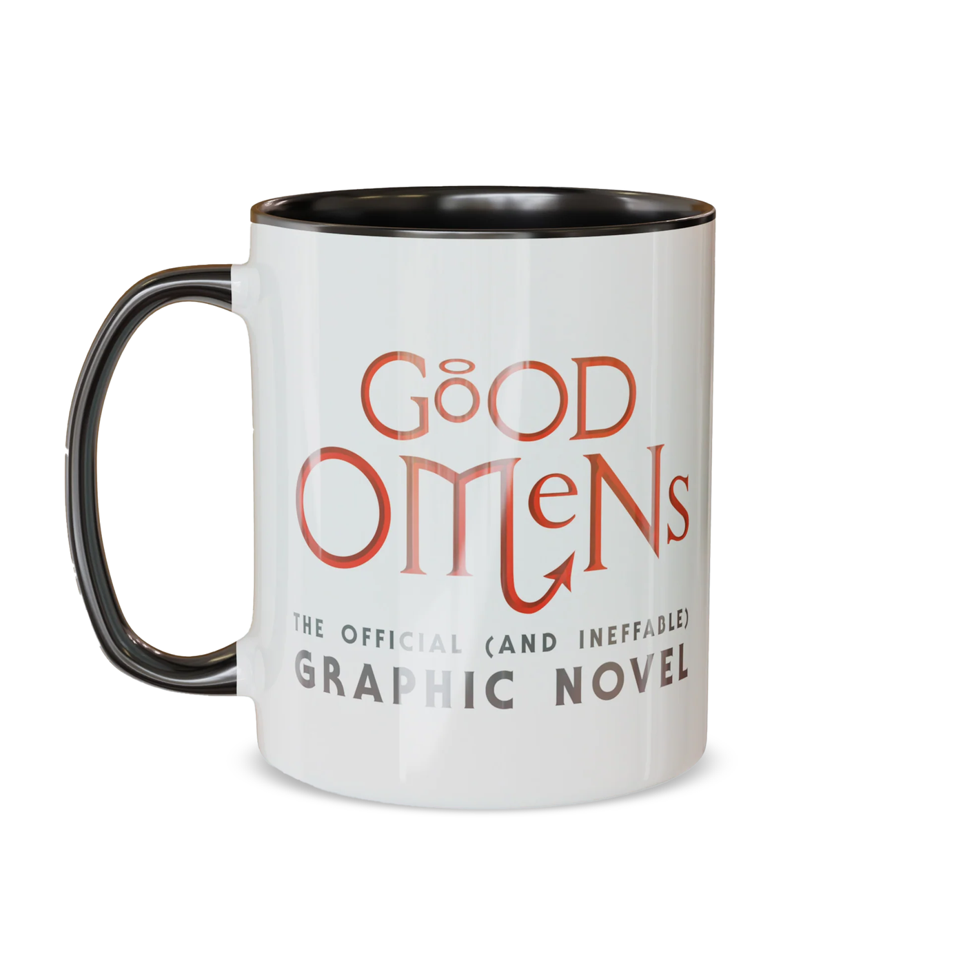 Good Omens graphic novel mug