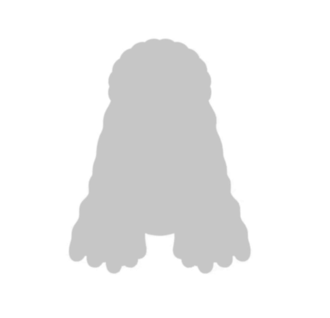 Silhouette of Nina's enamel pin.