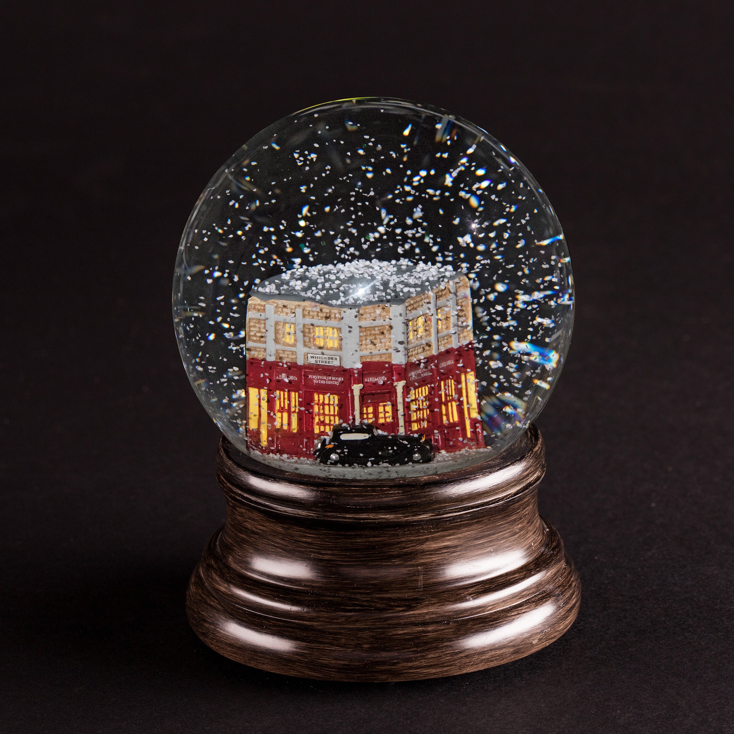 The Bookshop & Bentley Snow Globe