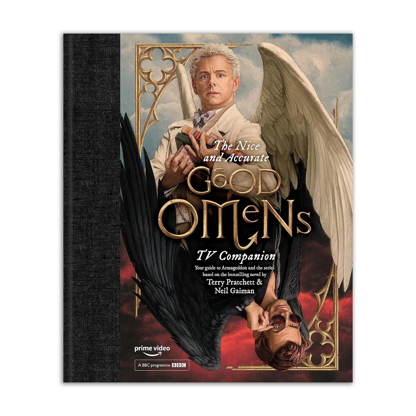 Cover for the Amazon Prime adaptation of Good Omens' TV companion.