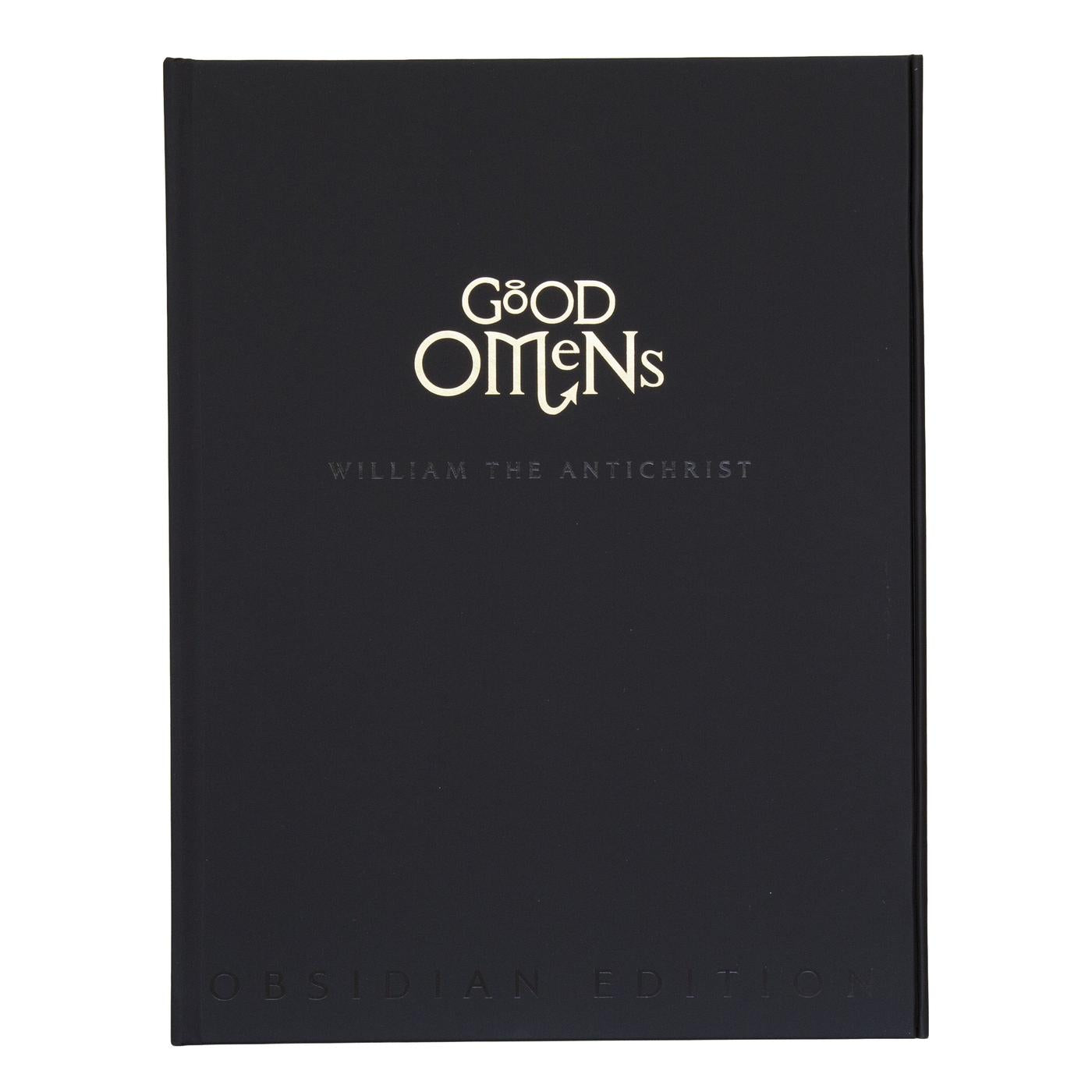 The black cover of the Obsidian edition of William the Antichrist.